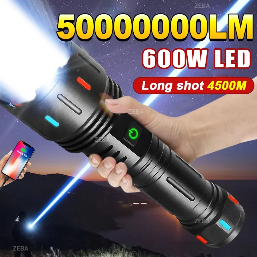 ultra-powerful-600w-led-flashlight-super-bright-rechargeble-flashlight-long-range-4500m-tactical-torch-light-for-fishing-hunting