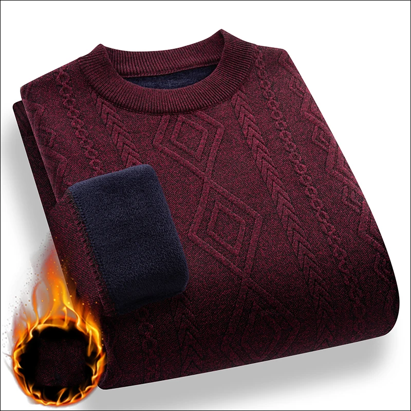 Suéter de punto cálido para hombre, ropa para hombre, jerséis, ropa de calle, suéter grueso informal, ropa de moda para hombre, primavera Otoño Invierno
