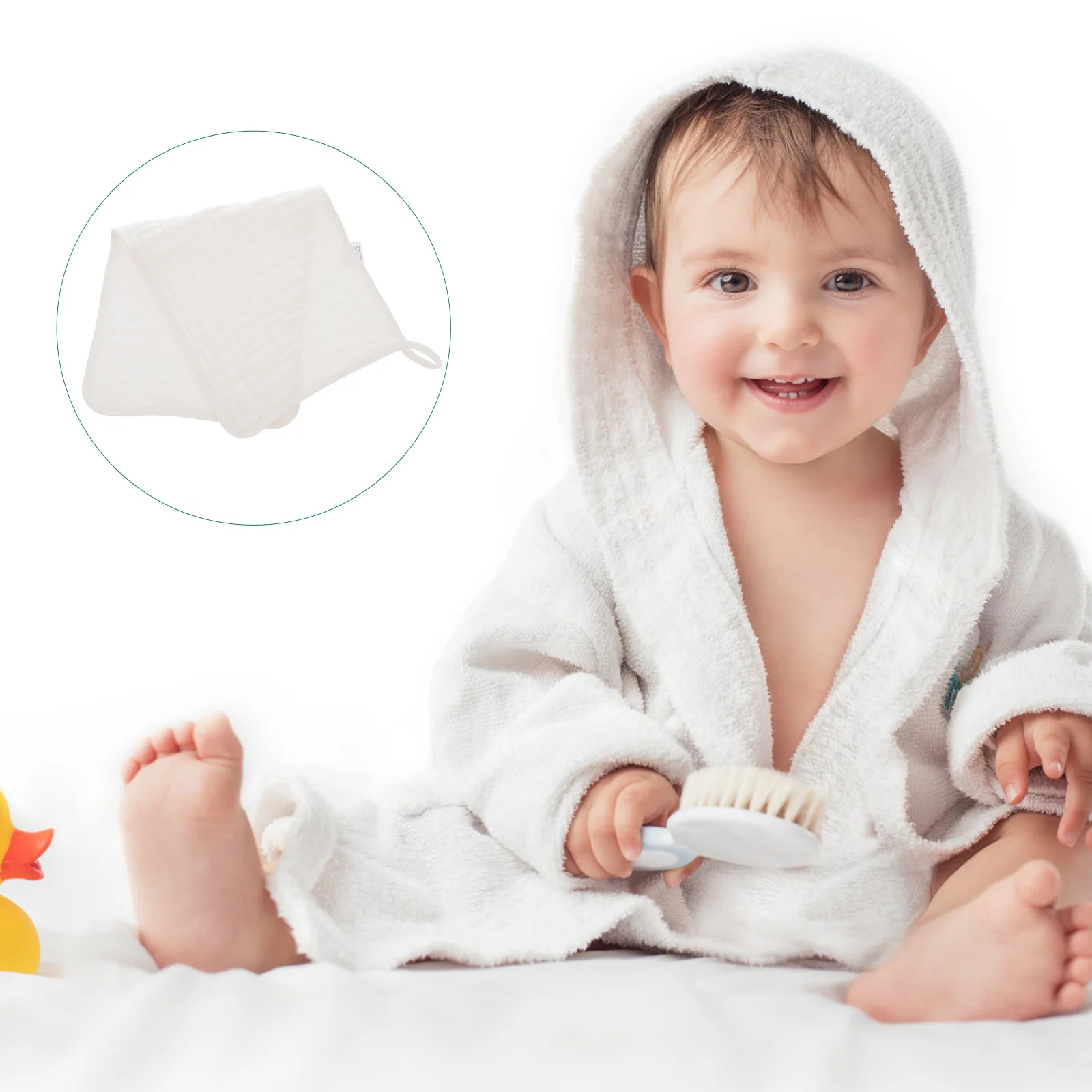 3개입 아기 트림 천 간편 접이식 실내외 사용 빠른 건조 어깨 커버 신생아 필수품 천