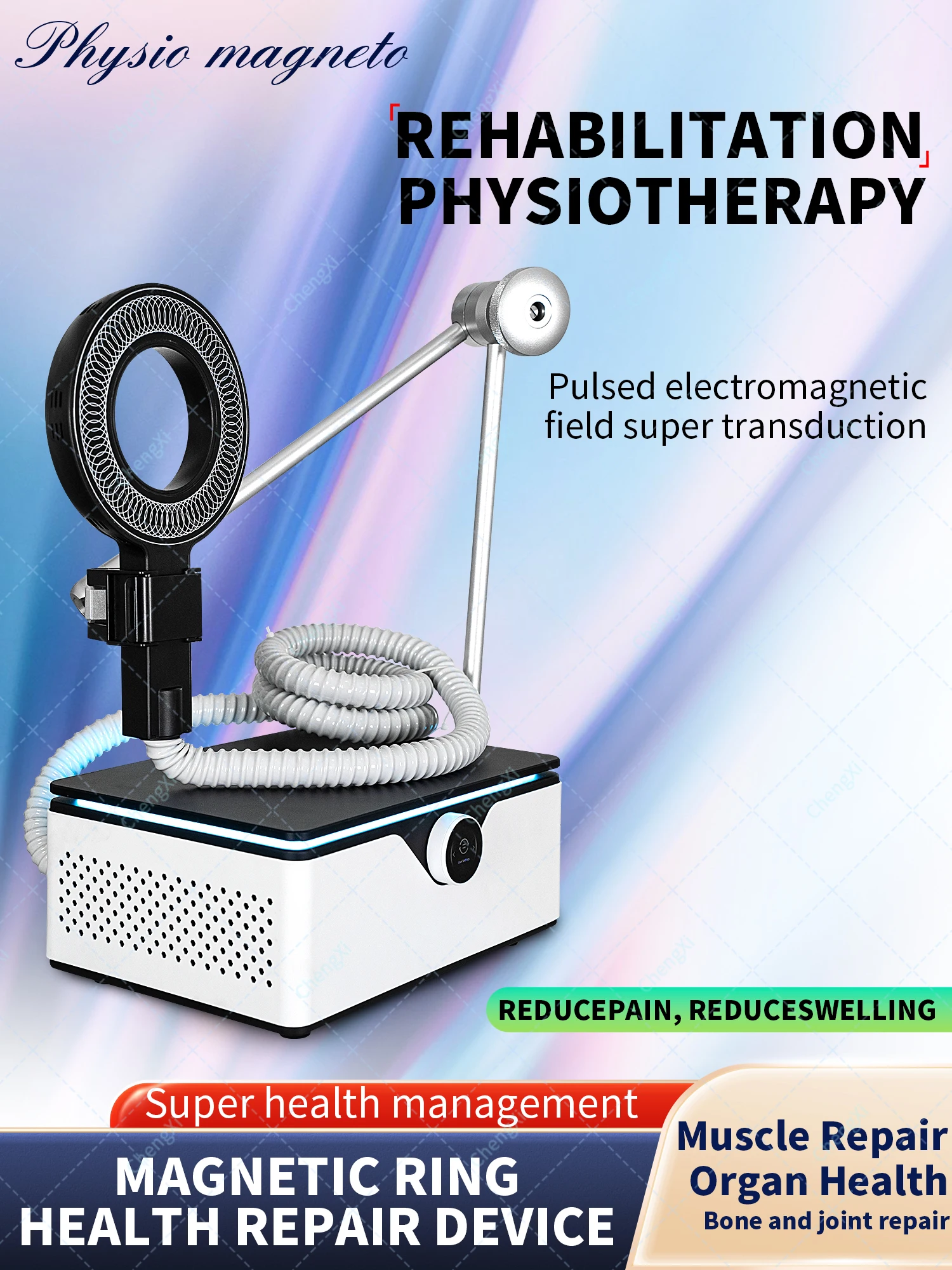 

Magnetic Therapy Ring Machine for Alleviating Muscle and Joint Pain Rehabilitation Treatment Supplies