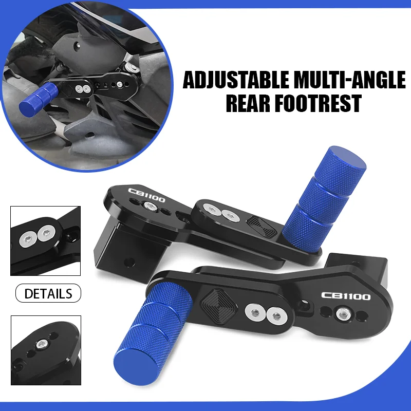 

cb1100 cb1300 New Motorcycle Multi-angle Telescopic Adjustable Rear Footrests Passenger Footpegs For CB1100 13-24 CB1300 03-24