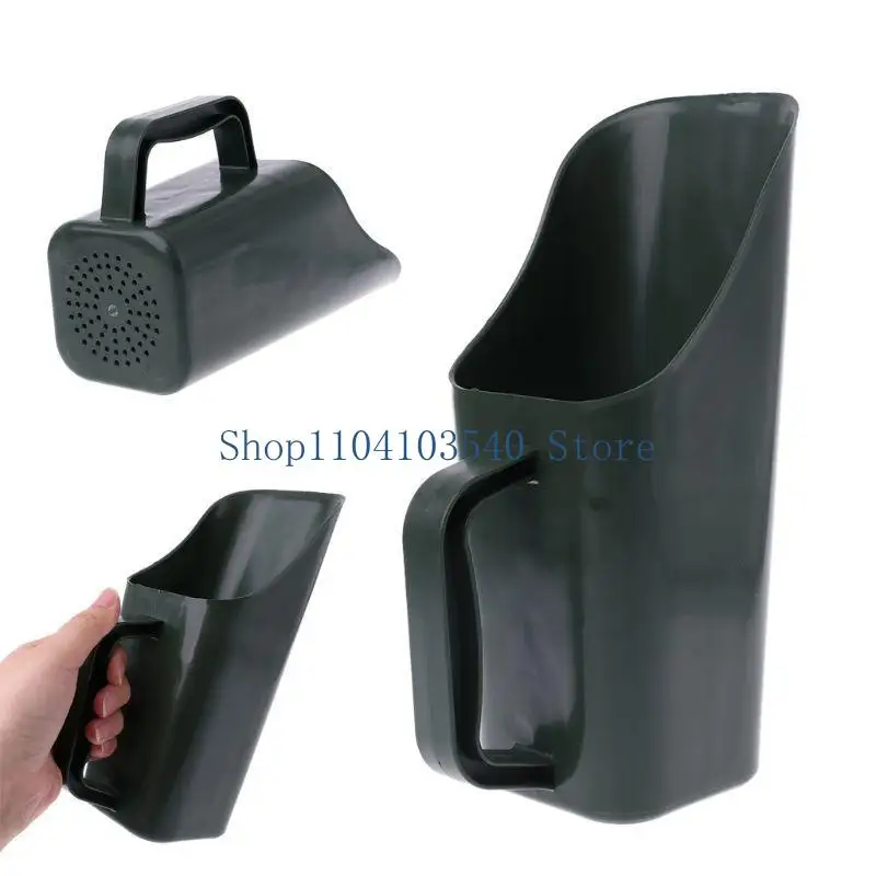 

02DC Practical Plastic Hand Shovel Bucket Flat-bottom Tool Wear Resistant