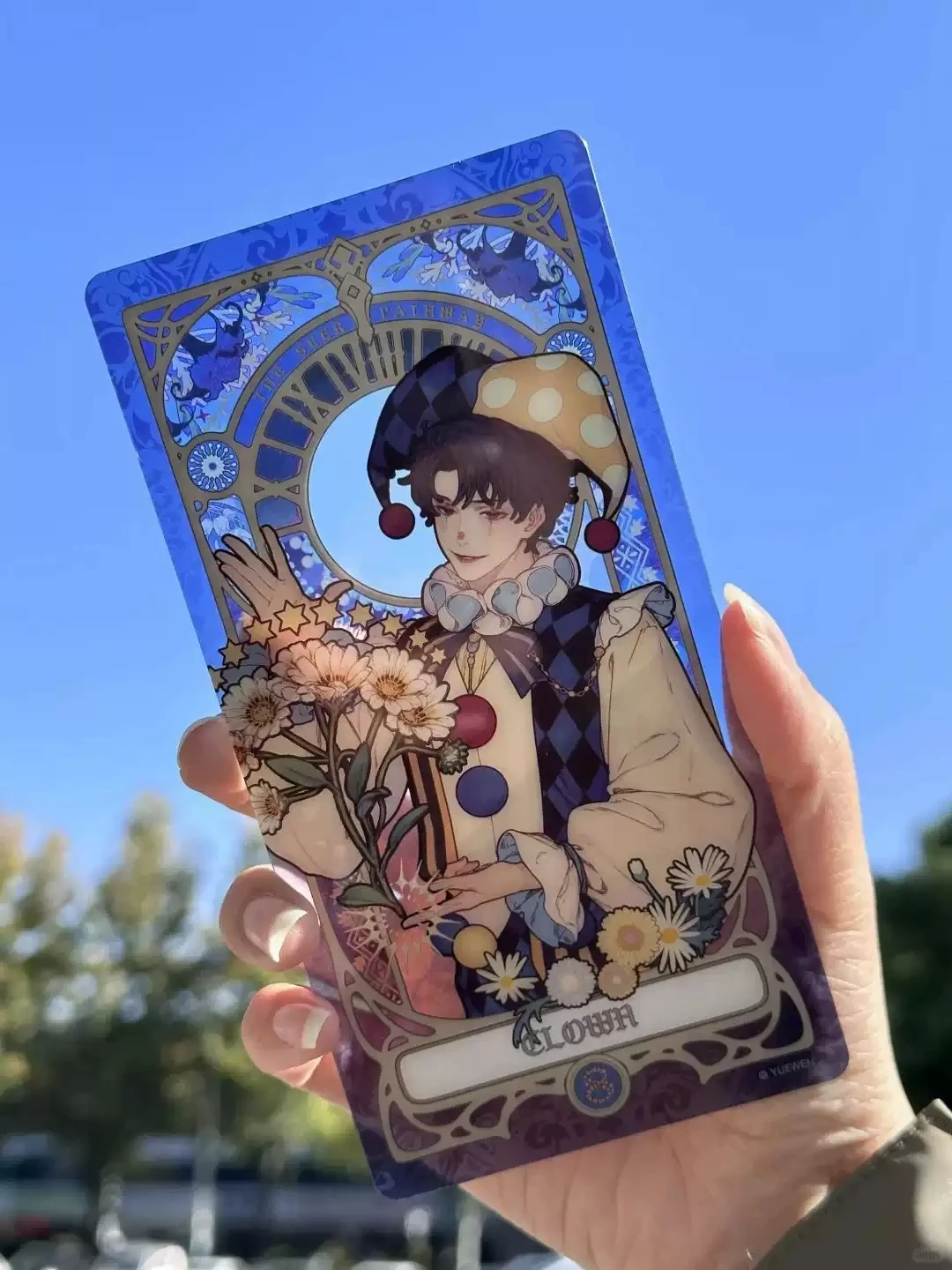 Anime Lord of Mysteries Serie Oracle Klein Moretti Segnalibro acrilico Carta trasparente Accessori per cartoni animati Regalo di Halloween