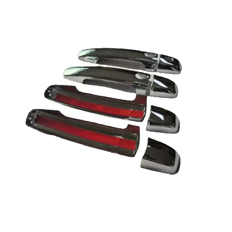 

Chrome Side Door Handle Cover Trims with 2 Smart Keyless Entry Cutout for 2006-2010 Suzuki SX4 /2006-2014 Suzuki Grand Vitara