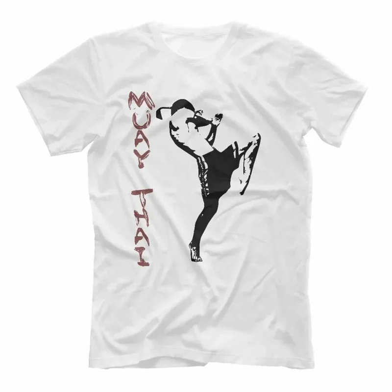 Boxing Men\'s Muay Thai T Shirt Fashion Summer Oversized T-shirts Casual Men\'s Gym Fitness Combat Training Sportswear Clothing