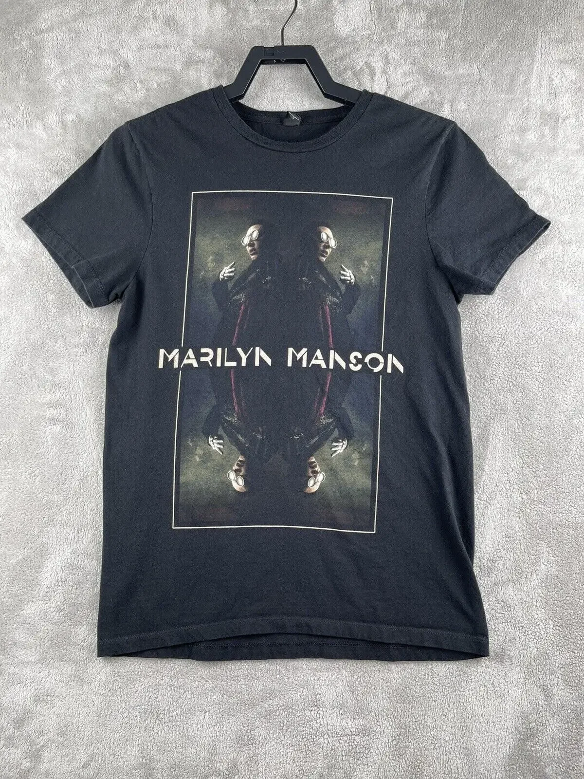 Marilyn Manson Mirrored Images T Shirt Black Size Small