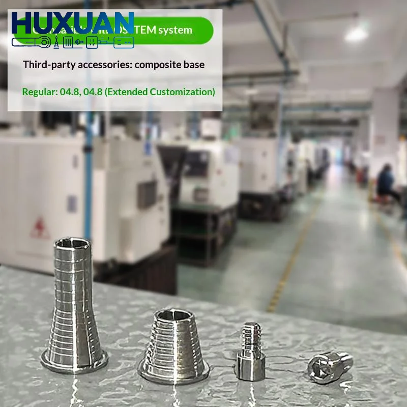 Composite Implant Abutment Components Universal Design Corrosion Resistant Wearproof for Dentist Dental Surgery Repair Work