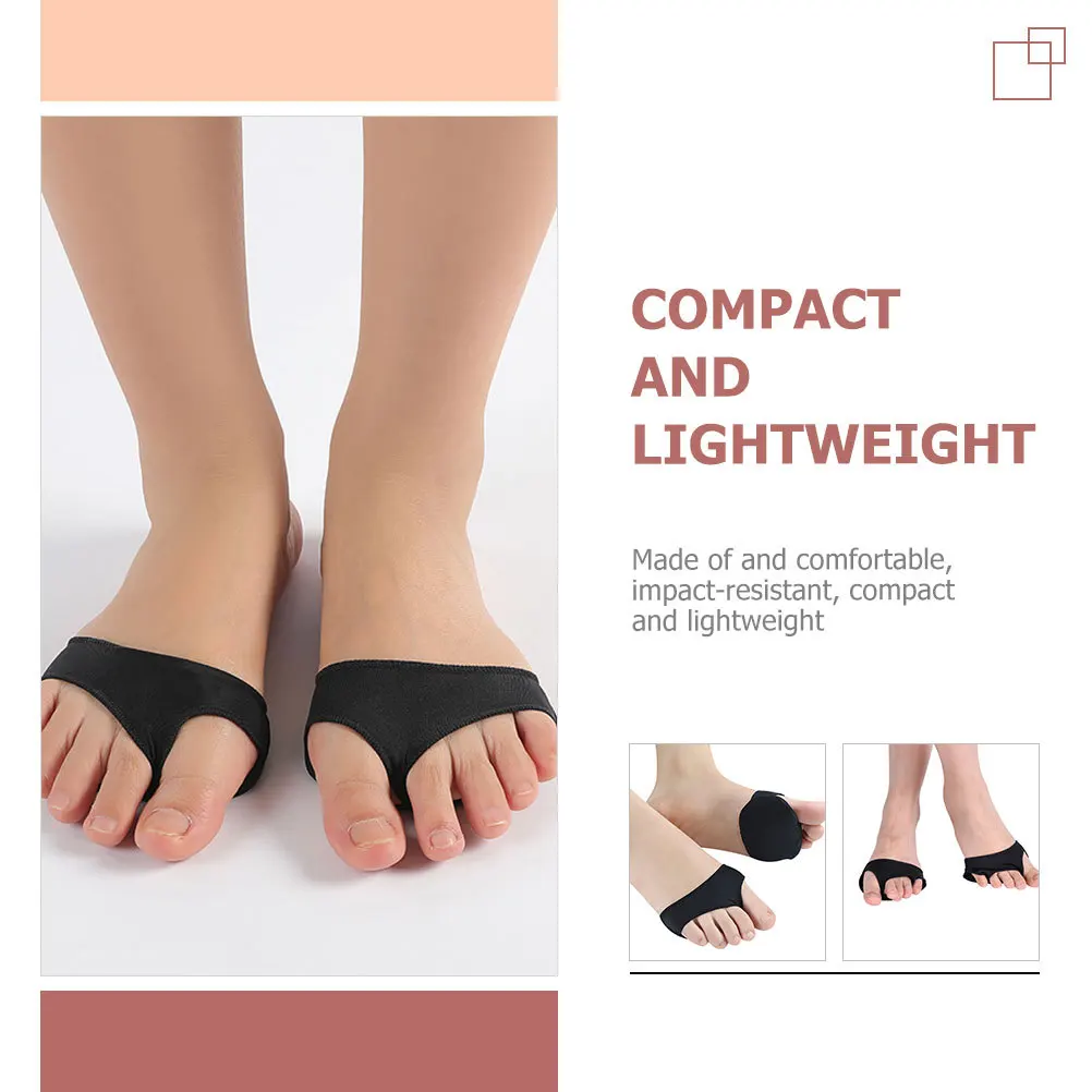 

2 Pcs Foot Protective Cover Front Feet Pads Heel Forefoot Protector Sandals High Heels Heeled Shoes Half Cushions Comfort