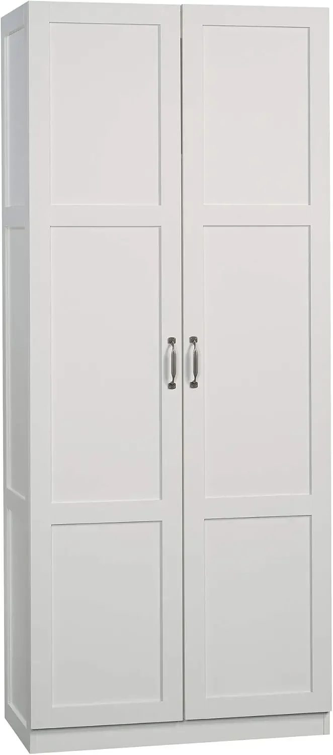 

Sauder Select Storage Pantry cabinets, L: 29.69" x W: 16.34" x H: 70.10", White finish