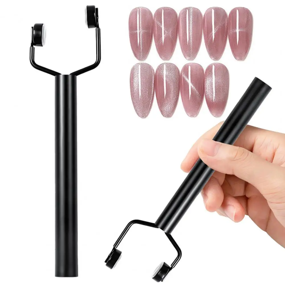 

3-in-1 Nail Art Magnet Compact Design Portable Y-Shaped Double Head Magnetic Manicure Tool Multifunctional Nails Design Tools