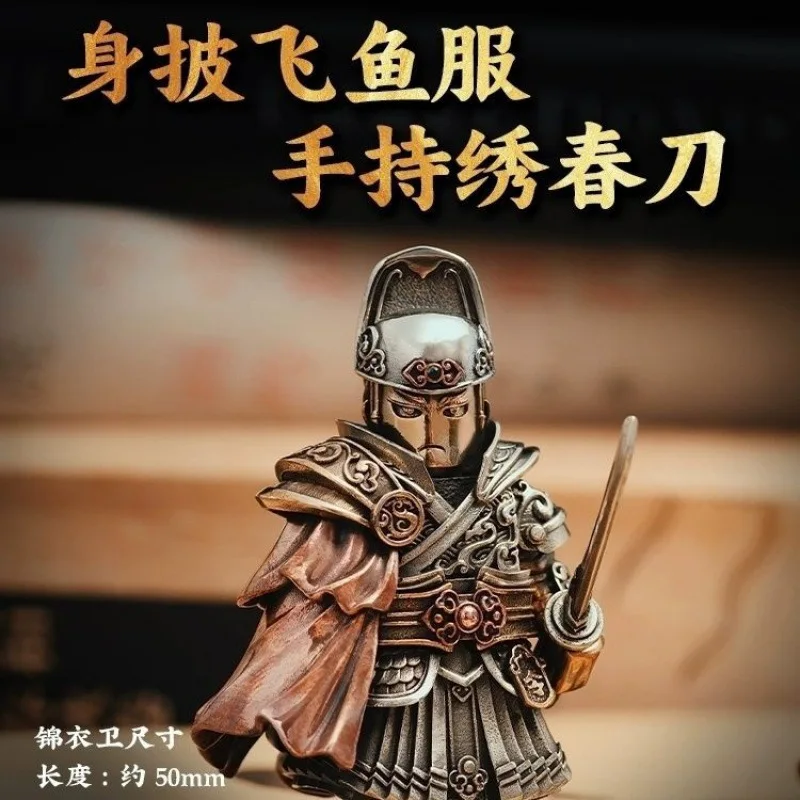 

2024, оригинальные ручные настольные украшения Ming Jinyiwei, культурные креативные вышитые весенние ножи, сувенир