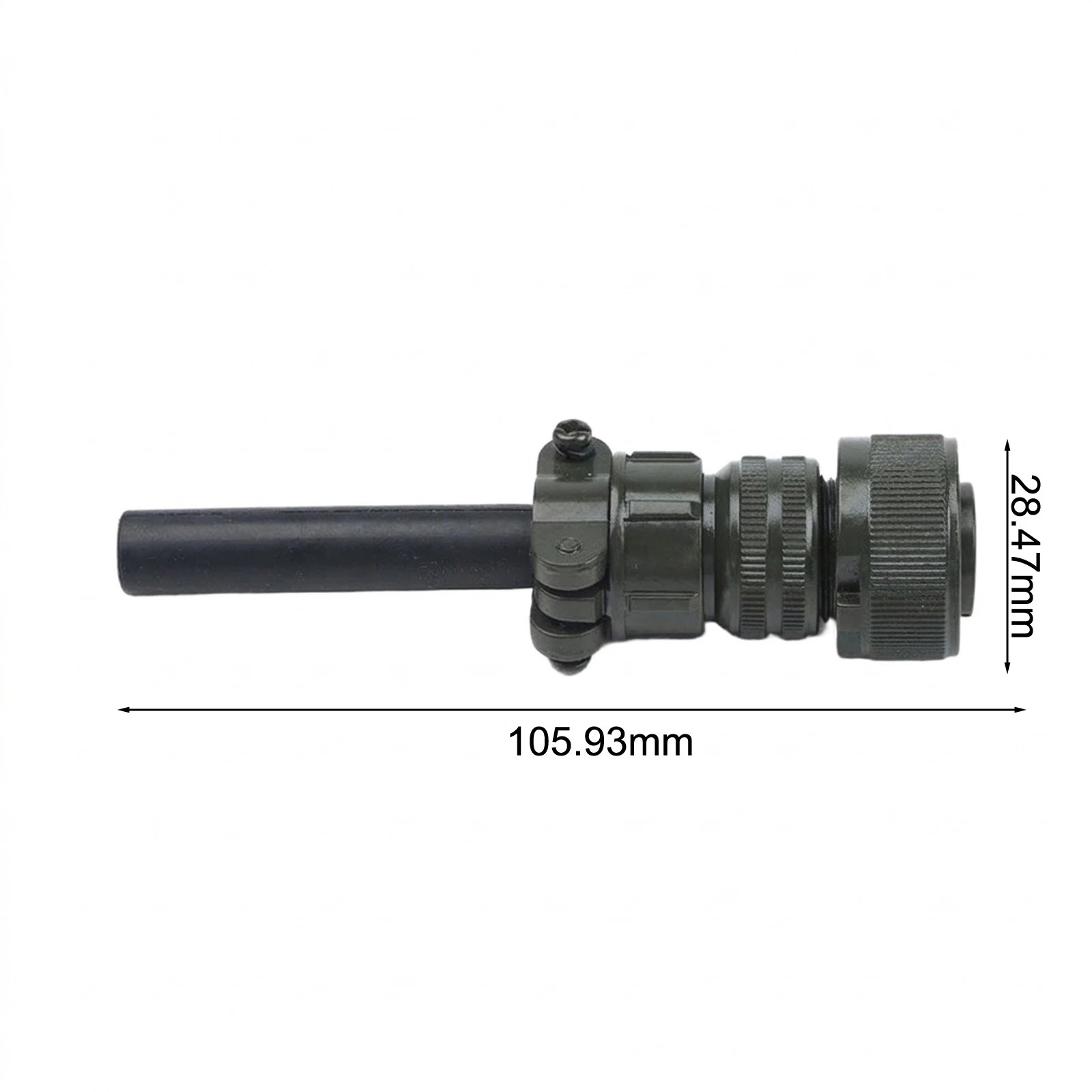 6ピンオスコネクタ、absシェル付き、s1202027リモートフットペダル溶接ワイヤフィーダー用、工業用途に最適