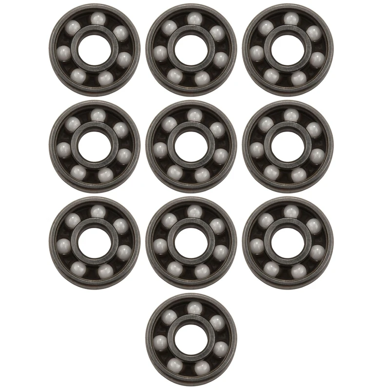 

40Pcs 608 Ceramic Ball Bearing Scooter Bearings High Precision Rating Long Lasting