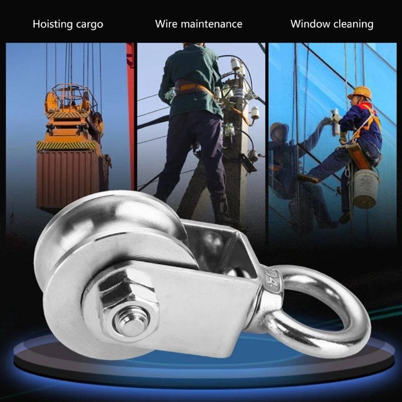 Heavy Duty Swivel Riemenscheiben Traktion Räder Glatte Roller V Typ/U Typ Optional