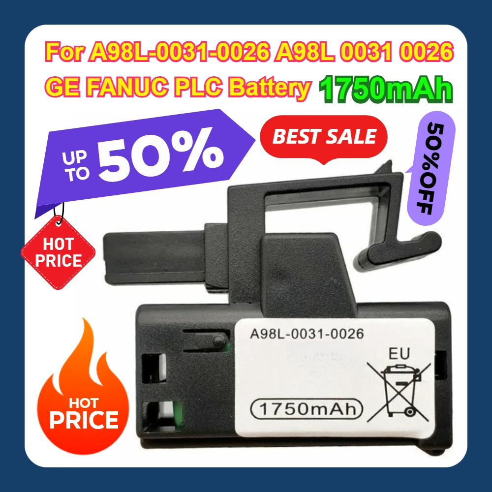 

For A98L-0031-0026 A98L 0031 0026 GE FANUC PLC Battery