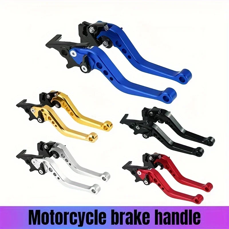 

Motorcycle Brake Handle Motorbike Modification CNC Clutch Drum Brake Lever Handle Adjustable Handlebar Set Modified Parts