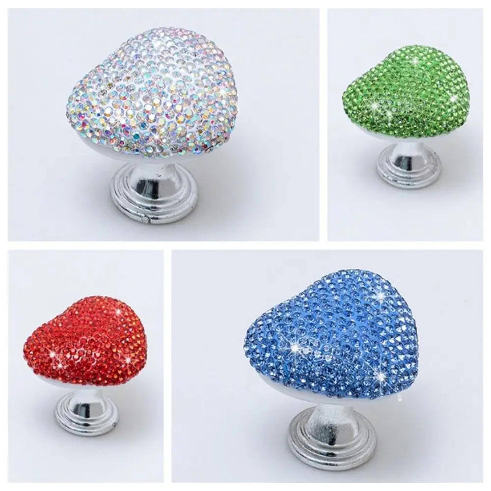 Plastic Toilet Press Assist Small and Cute Multiple Colors Heart Shaped Toilet Button Durable Protecting Long Manicures