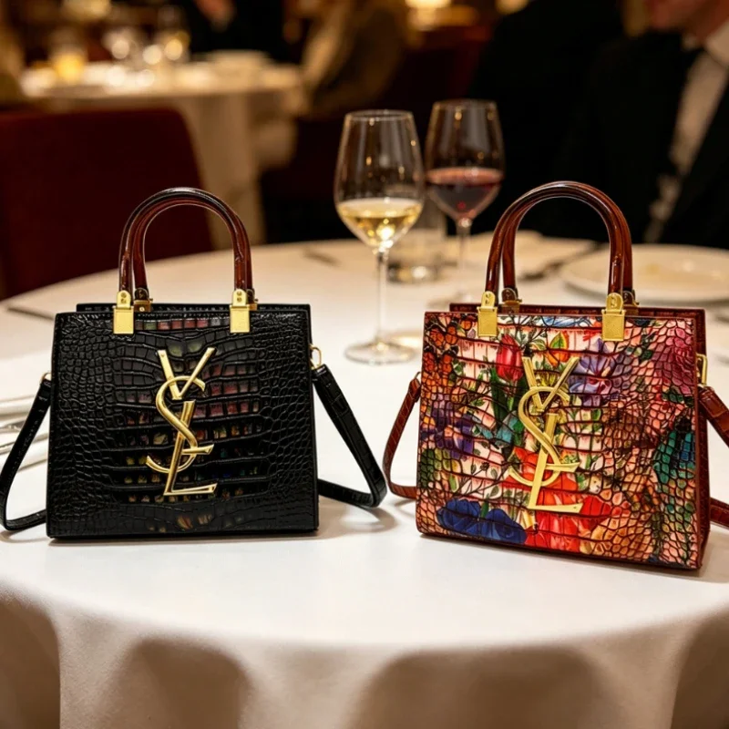 

Popular elegant style women's crossbody bag, trendy chain strap shoulder bag, luxurious large capacity design women's handbag