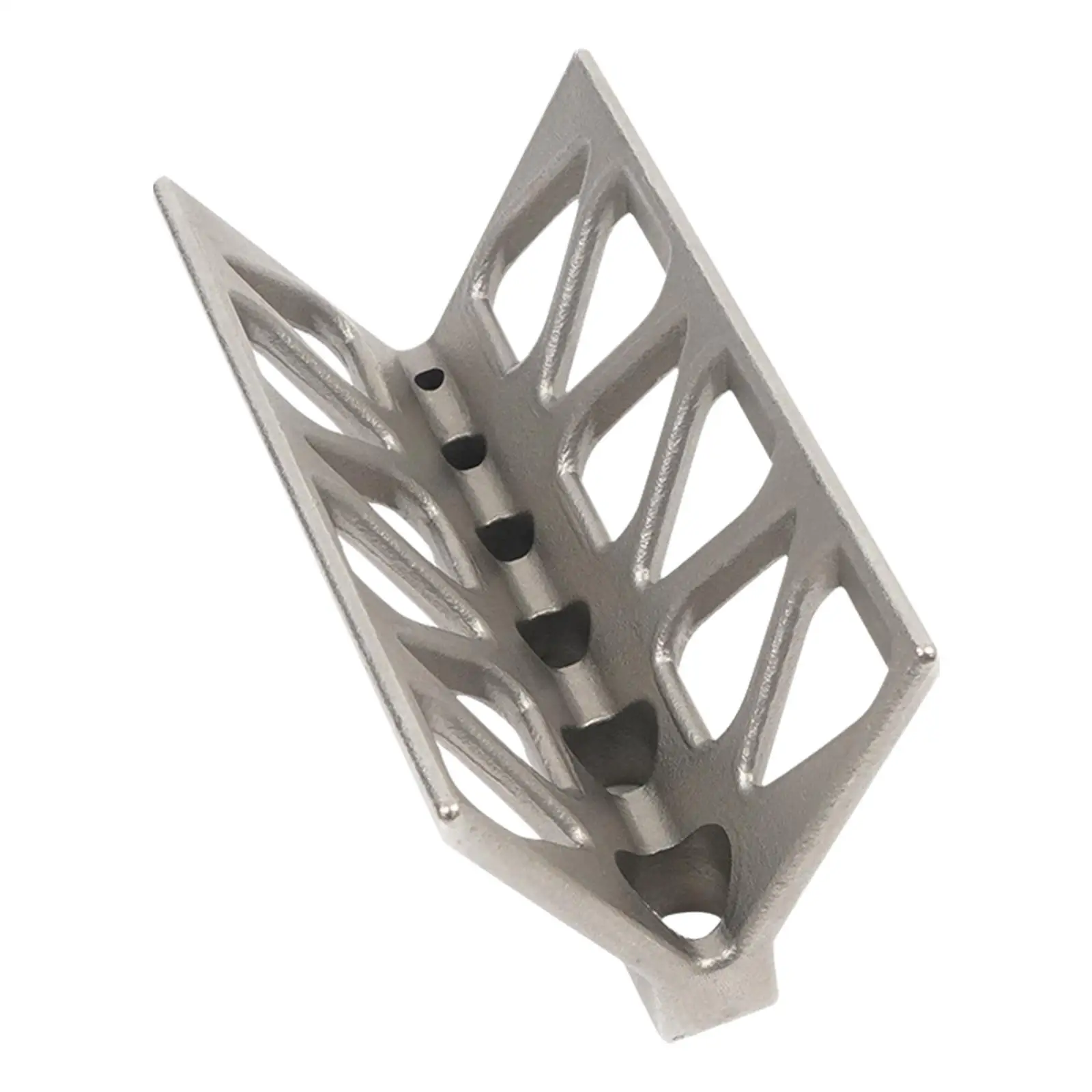 Maschera per trapano per tubi Ritagli per finestre triangolari Maschera per trapano per fori per tubi in acciaio inossidabile