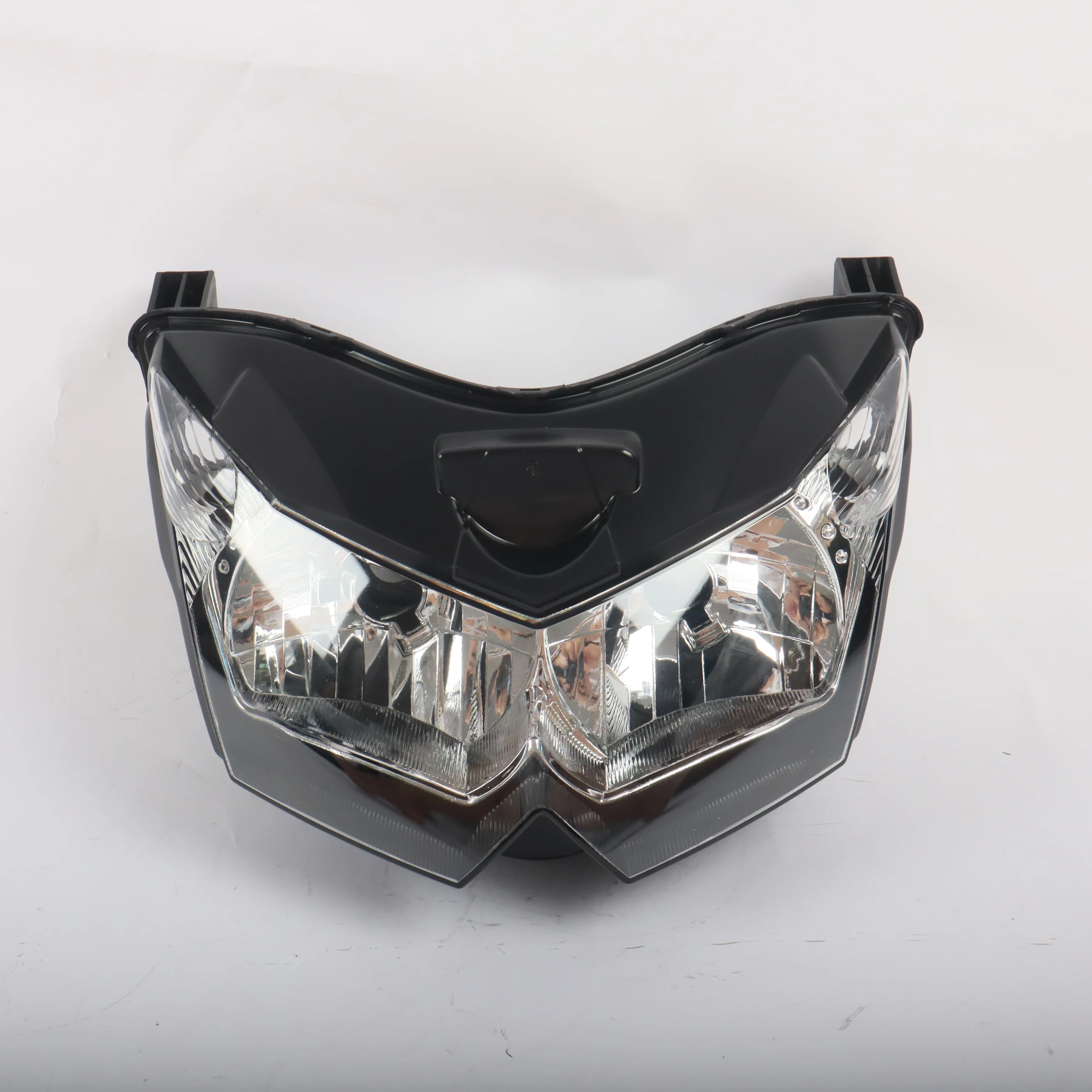 

STLFHigh QualityCFP Kawasakis Z1000 Z750 2007-2008 Front LED Headlight Assembly 2 Lenses Clear Motorcycle Lighting System 3-Mont