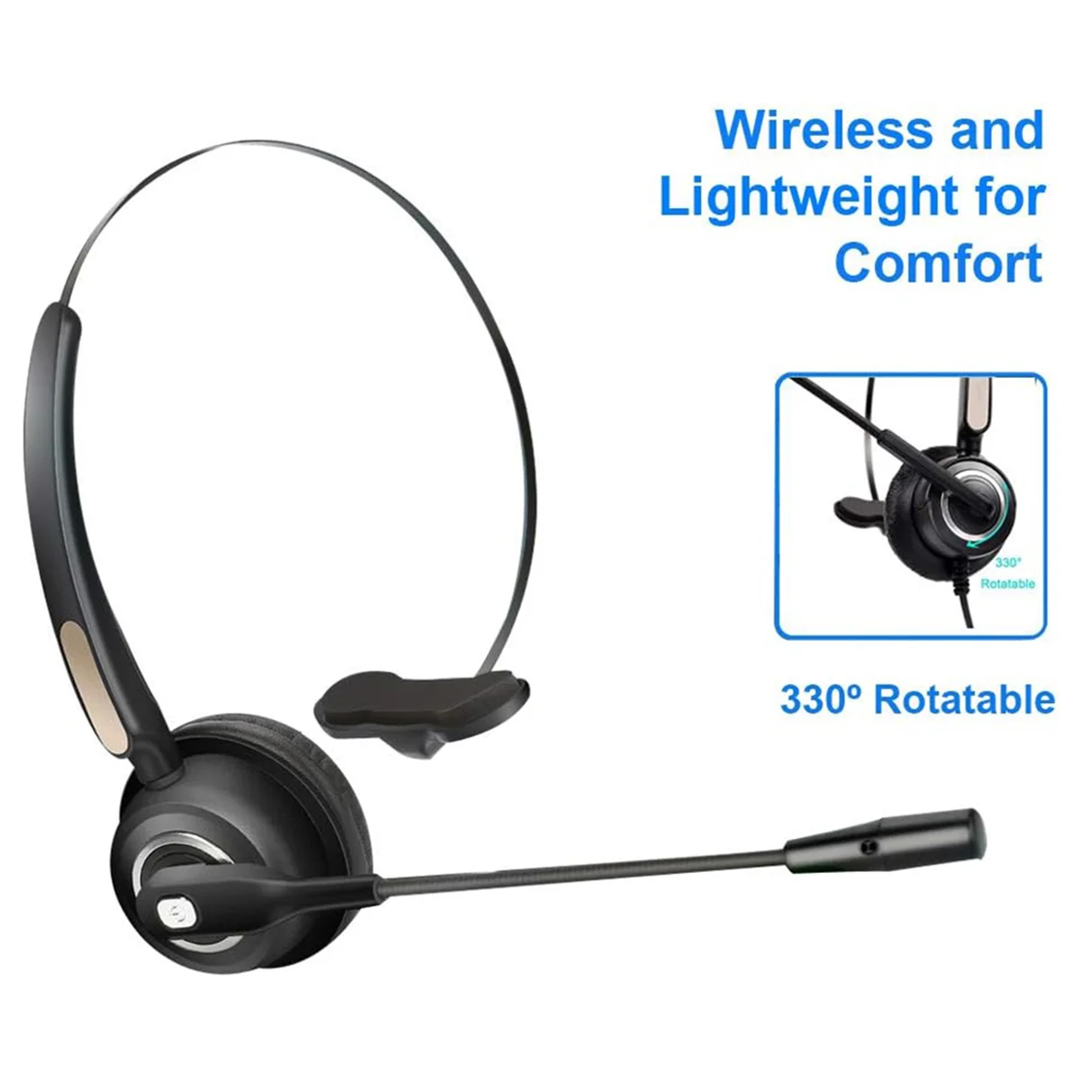 A57G-Беспроводная гарнитура с шумоподавлением, Bluetooth-наушники с микрофоном, игровая гарнитура, лучшая гарнитура для колл-центра с микрофоном