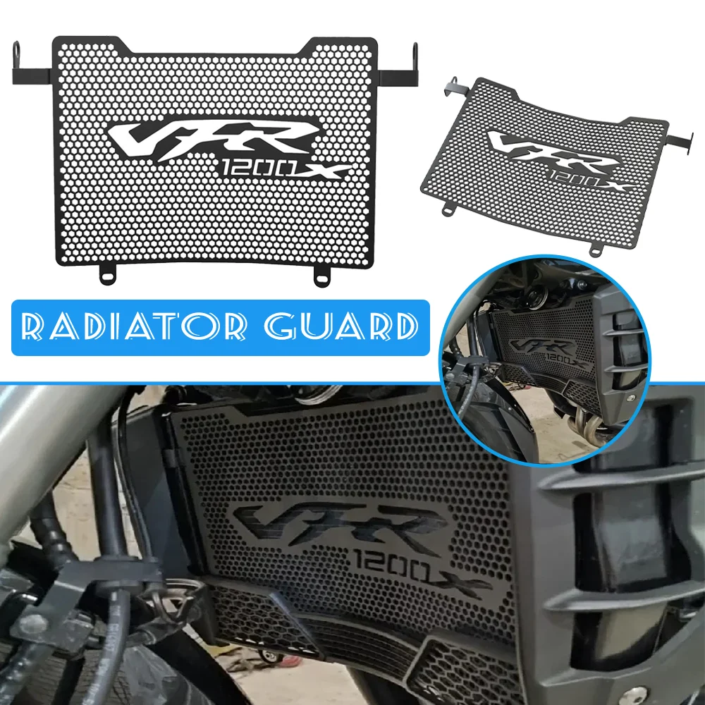 For HONDA VFR 1200X 1200 CROSSTOURER 1200 2013 2014 2015 2016 2017 2018 2019 2020 Motorcycle VFR1200X Radiator Grill Guard Cover