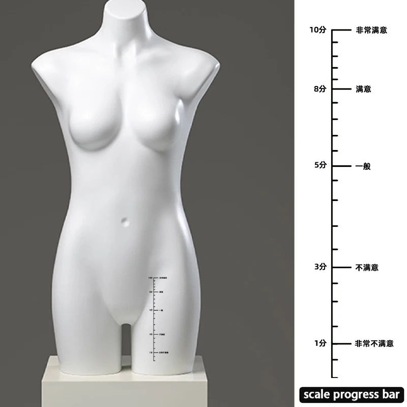 Female Temporary Sticker, Penis Scale Measurement Strip, Thigh and Lower Abdomen sexy Tattoo Sticker, Waterproof and Sweatproof