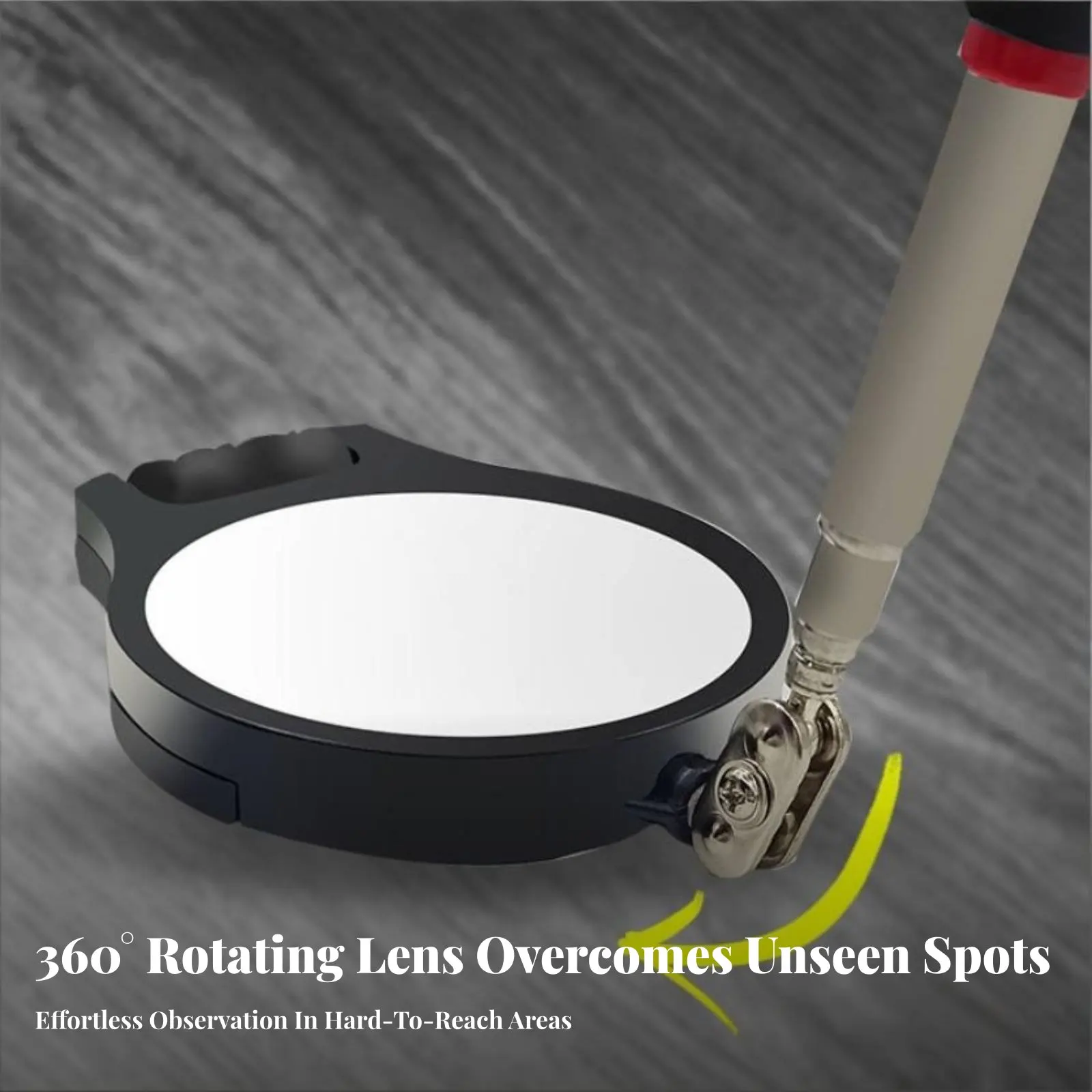 

Зеркало для осмотра днища автомобиля, портативное и легкое, телескопическое, с нескользящей ручкой, ручной инструмент для техников