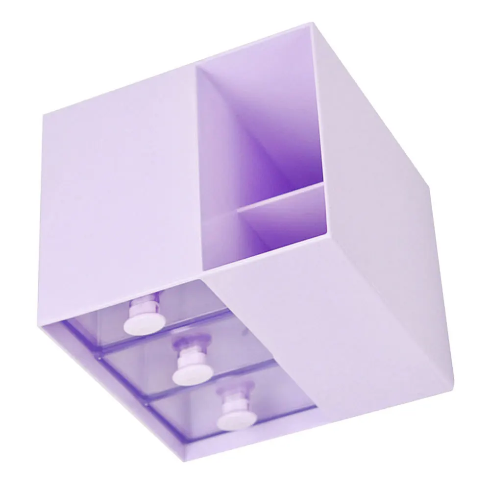 Large Capacity Desk Storage Organizer Modern Multi-Function Desktop Container Office Stationery Box for Pens Markers Scissors