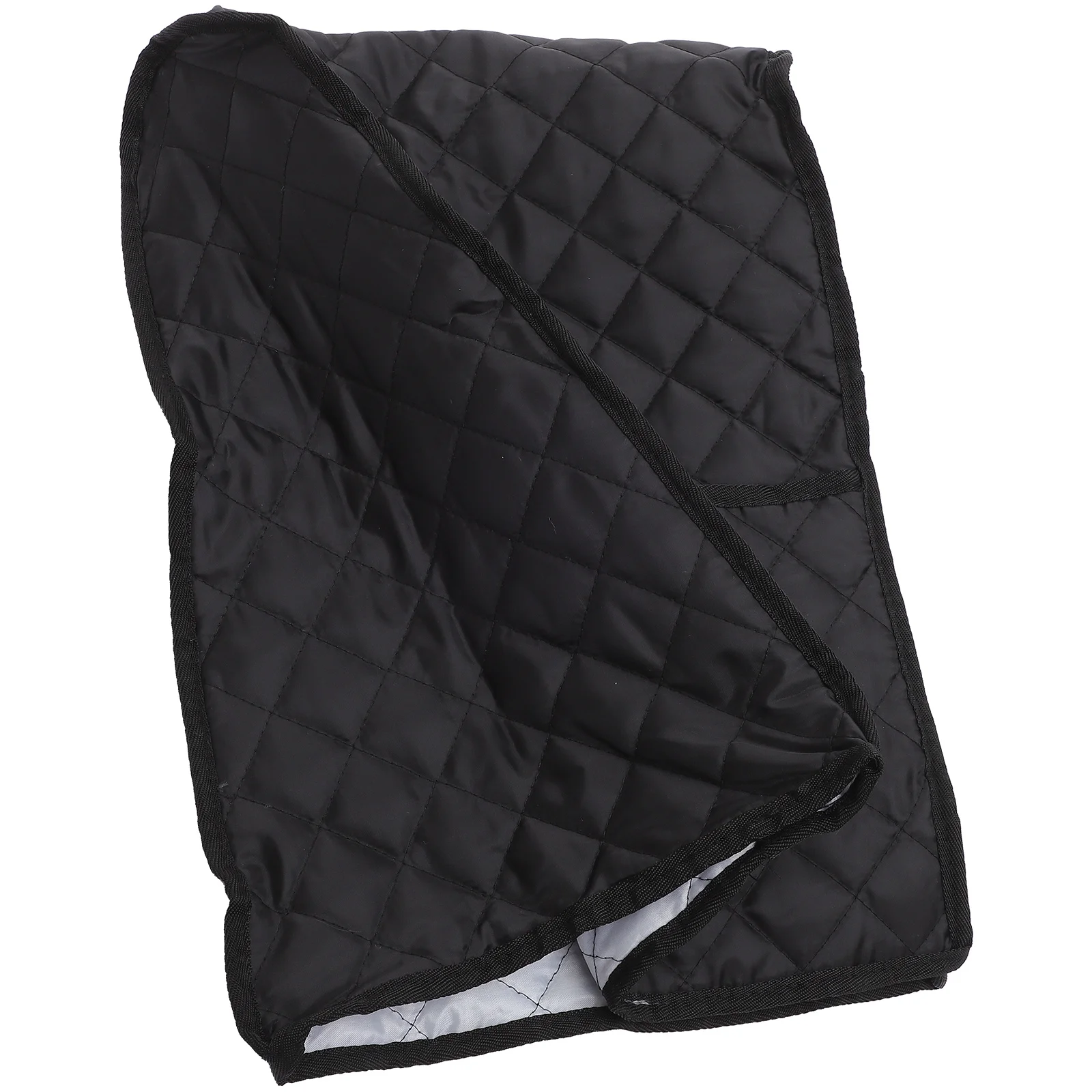 غطاء خلاط حامل سميك مقاوم للماء والغبار حقيبة تنظيم سوداء لحماية أجهزة المطبخ وربط الرذاذ