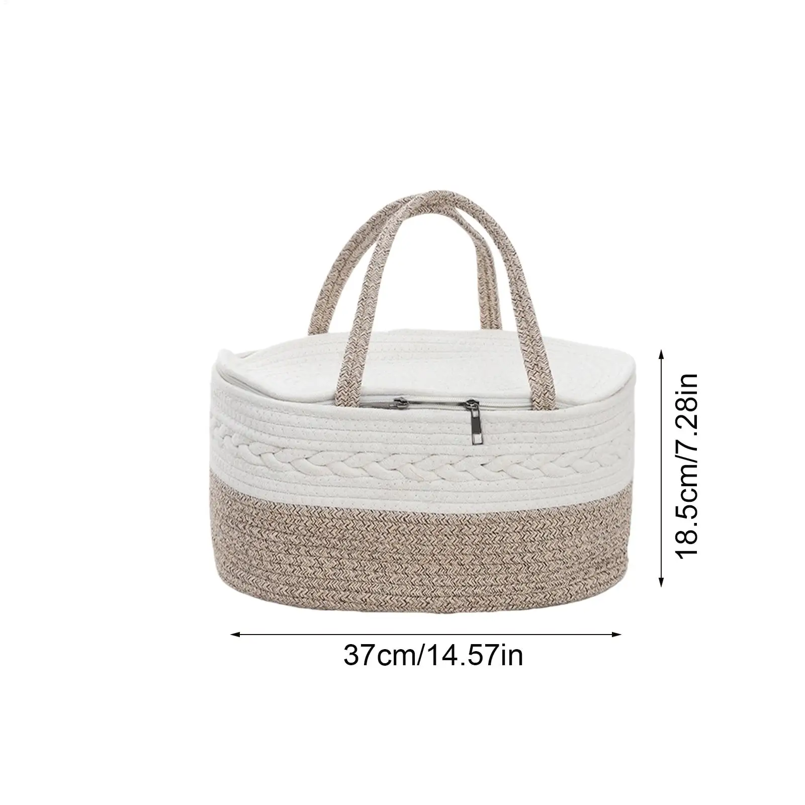 سلة حفاضات سعة كبيرة حقيبة محمولة تغيير الجدول التخزين المنظم للسفر في الهواء الطلق سيارة الحمام السرير نزهة الوالدين #6