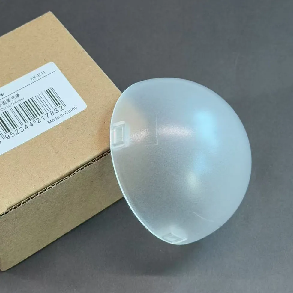 AK-R11 Dome Diffuser Replacement for Godox V1 Round-Head Flash/for AD200/AD200Pro/for V1 Flash Series V1-S Spare Part