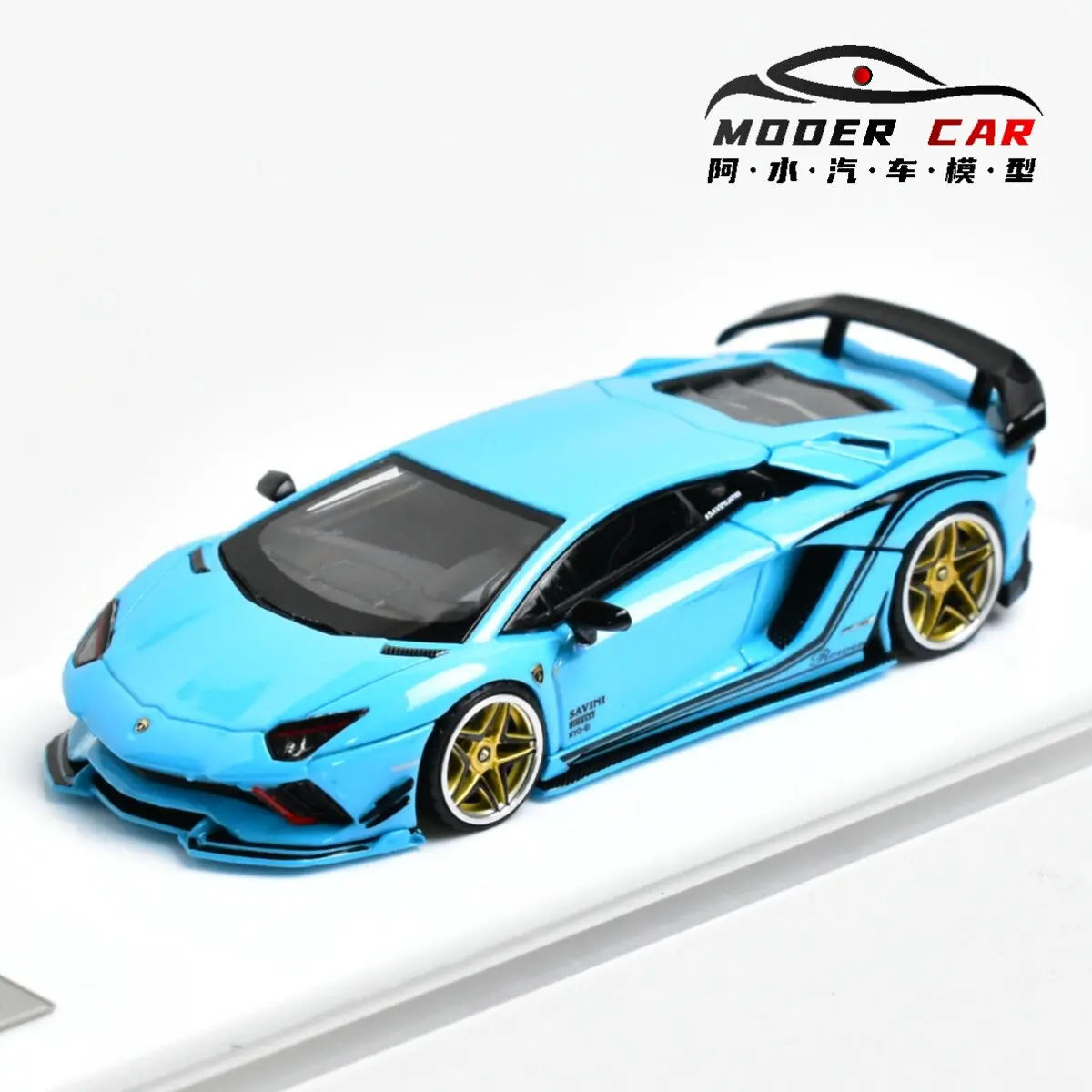 Вращающееся колесо ROWEN 1:64 Коллекция Aventator S Модель автомобиля из литого металла