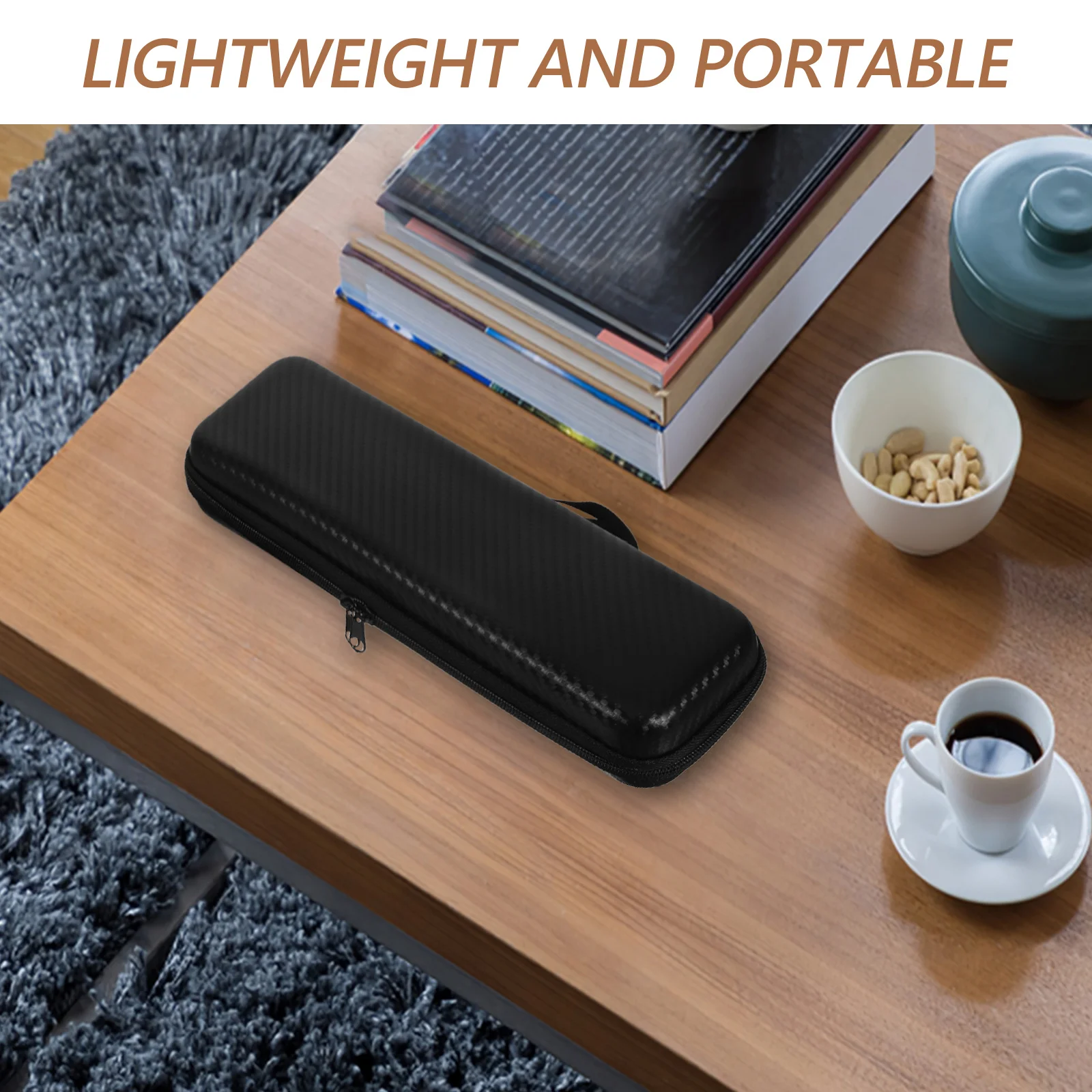 

Single Mic Storage Case Portable Microphone Bag Shockproof Durable for Travel and Stage Use Instrument Storage Bag