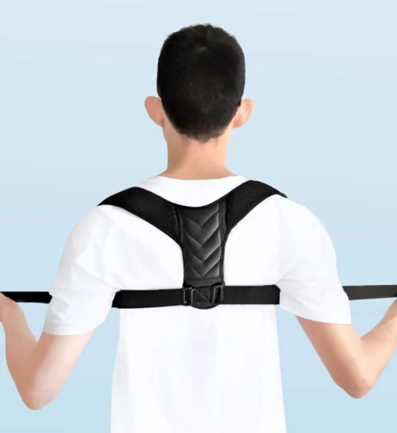 Hot Sale Posture Corrector Medical Adjustable Clavicle Men Women Upper Back Brace Shoulder Lumbar Support Belt Corset Posture