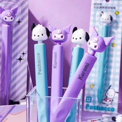 Cute Sanrio student mechanical pencil soft glue hole hole positive posture pencil 0.5mm press pencil kuromi elementary pencil