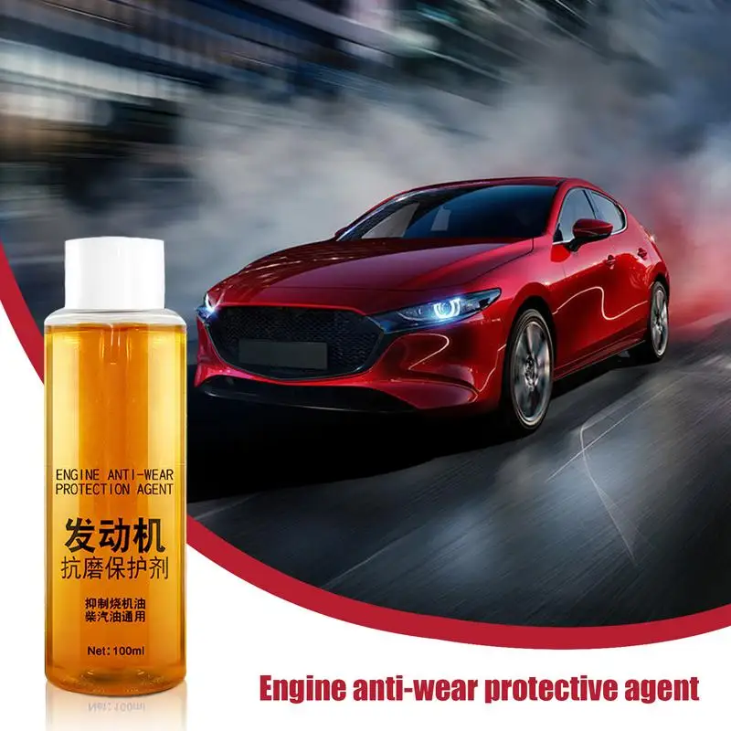 Engine Anti-Wear Protector 100ml Anti-Friction Protector Engine Restorer & Lubricant For Repair Noise Reduction Suppressor