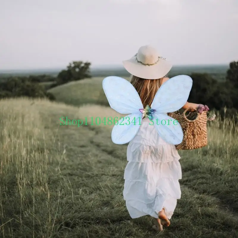 5ASD Fairys Wing Kids per adulti Failys Butterfly Wing Angel Wing, Halloween Fairys Costume