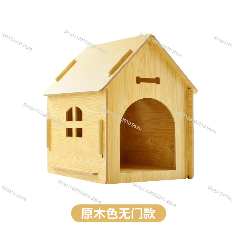 Wholesale wooden dog house indoor four seasons universal dog cage dog house cat nest cat house