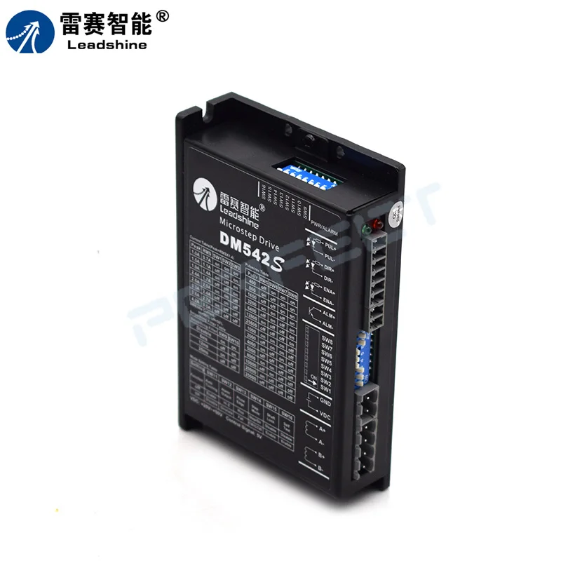 Leadshine 2 المرحلة NEMA23 محرك الفرامل 57CM23-BZ 2.1N.M مع سائق DM542S جهد الإدخال VDC20-50V #3