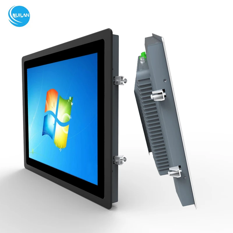 

Ip65 Front-All-In-One Win10 Waterproof Wall Mounted Computer Fanless Embedded Mount With Touch Screen Industrial Panel PC Stock