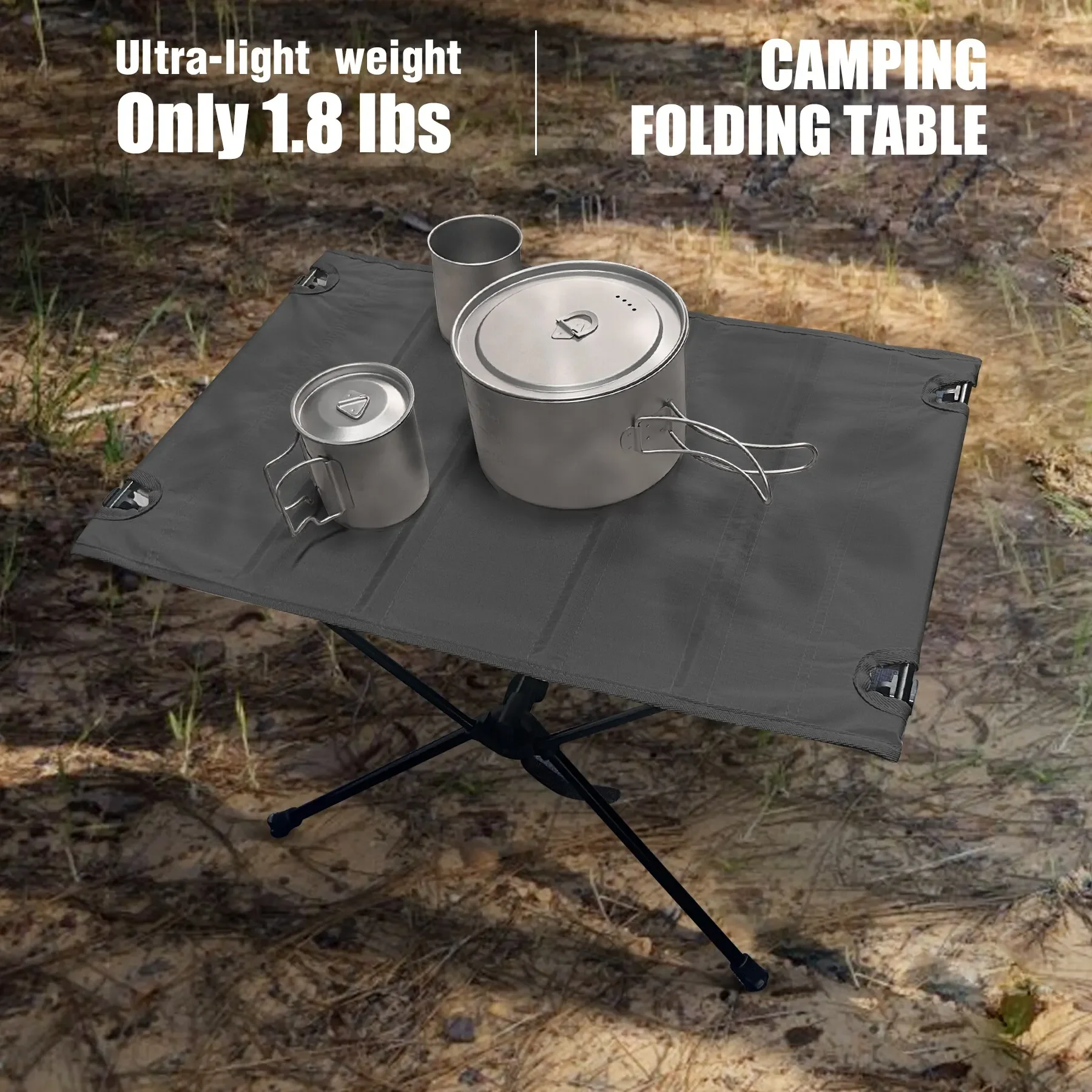 

Camping Folding Table Lightweight 1680D Oxford Roll-Up Table Portable Aluminum Alloy Tourist Tables for Outdoor Picnic