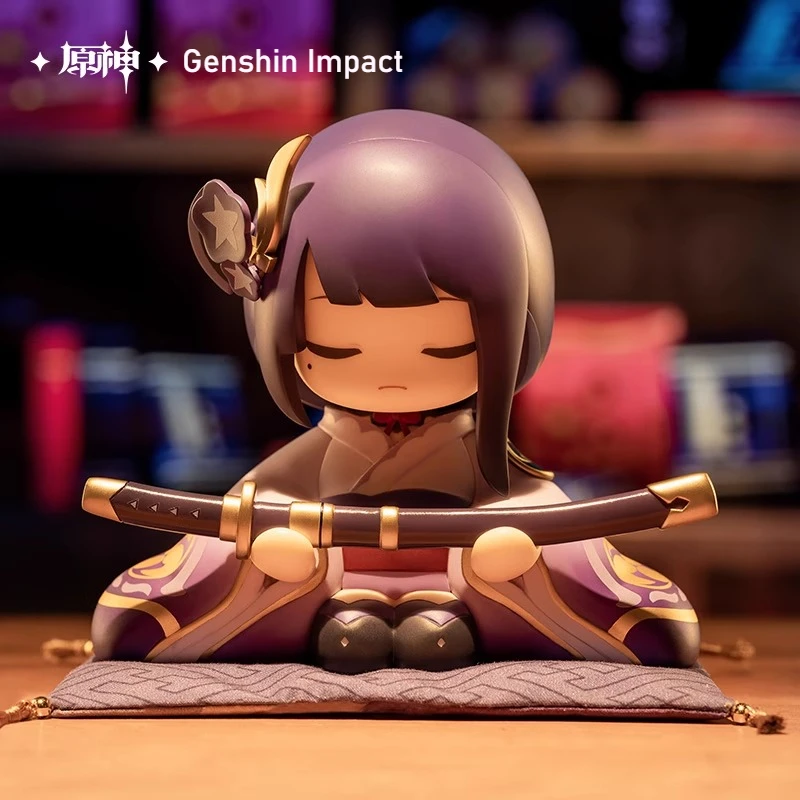 

Genuine Genshin Impact Magatsu Mitake Narakami no Mikoto Adult like Raiden Shogun Cute figurine Anime Cosplay Gift