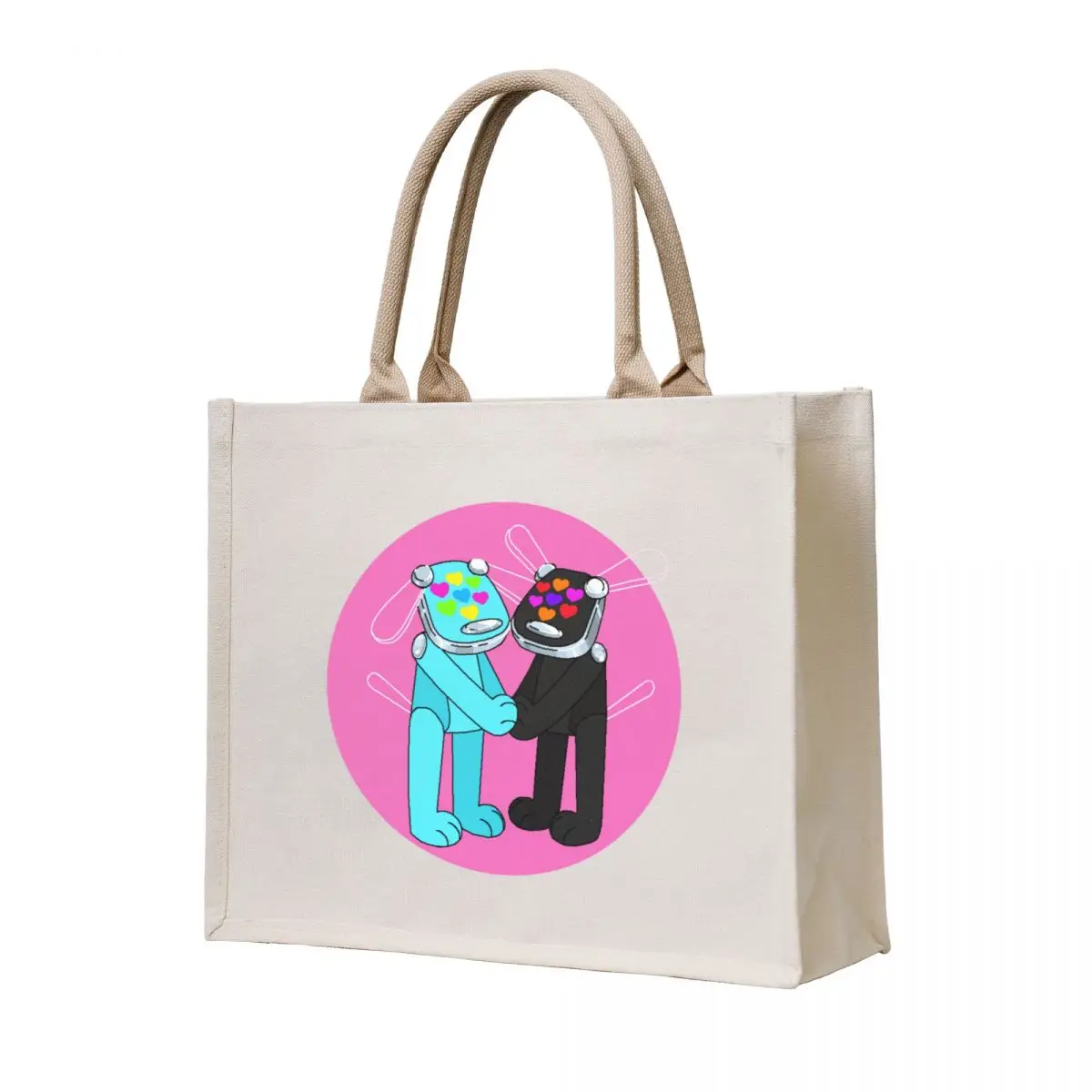 

iDogs..... in love Tote Bag reusable grocery bags handbag Women's bag shopping trolley bag