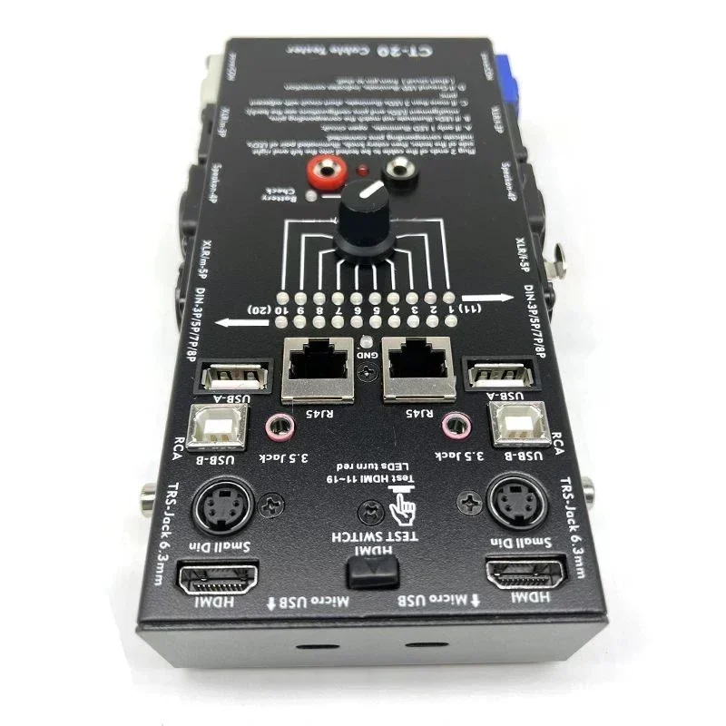 

CT-20 Multifunctional Line Tester Audio Xlr Signal Cable