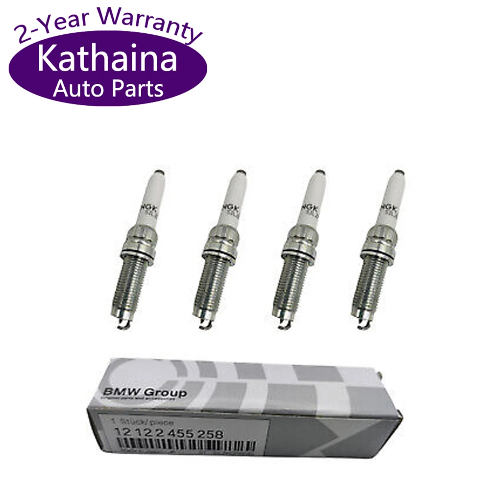 12122455258 12 12 2 455 258 Kathaina AutoParts 4pcs Original spark plug nozzle For BMW Mini X1 X3 X6 X6 N20 N46 N54 N55 B38 B48