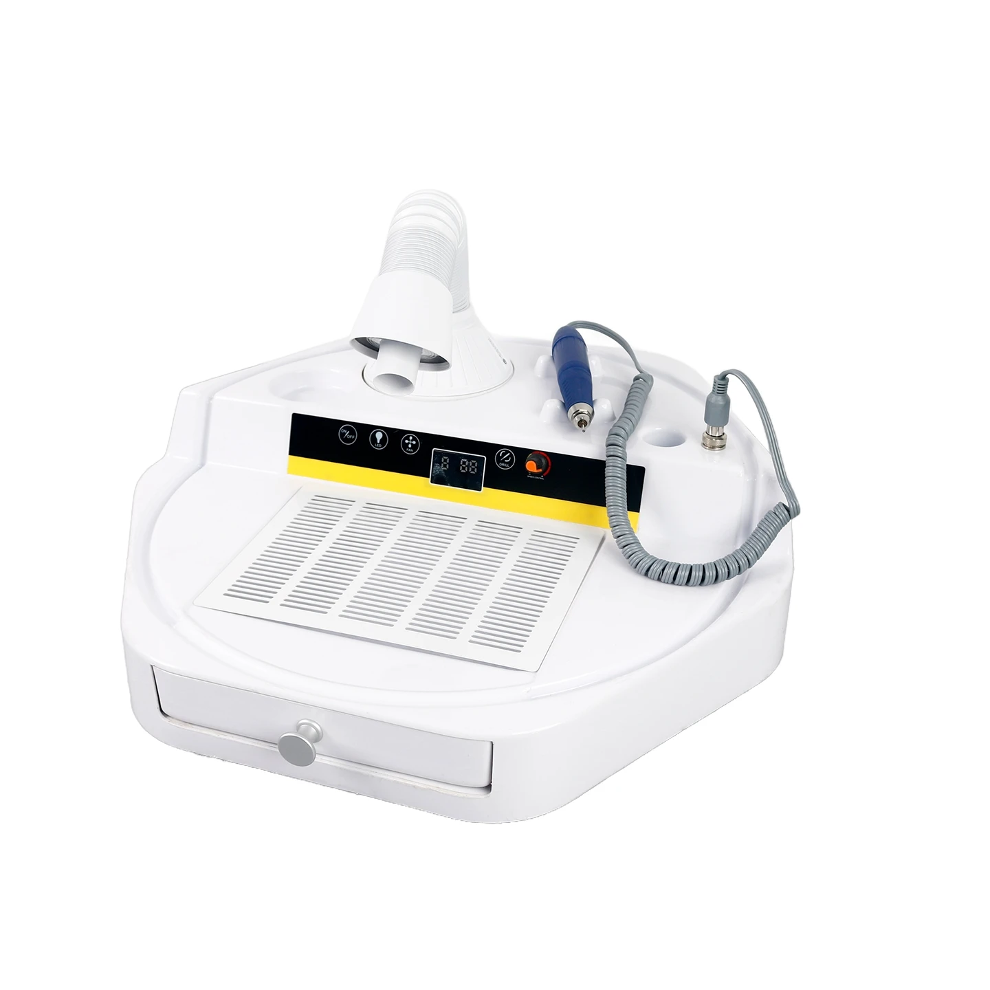 

C08 Multi-Function Dust-Free Sander Grinder - 300W Brushless Power, Efficient Dust Containment System, Touch Panel