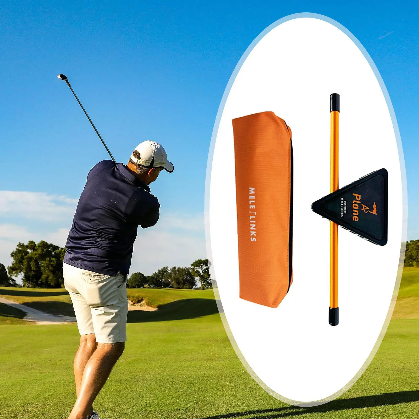 Golf Putting Training Aid Universal เครื่องมือ Putter Swing Trainer ผู้ใหญ่ผู้ชาย