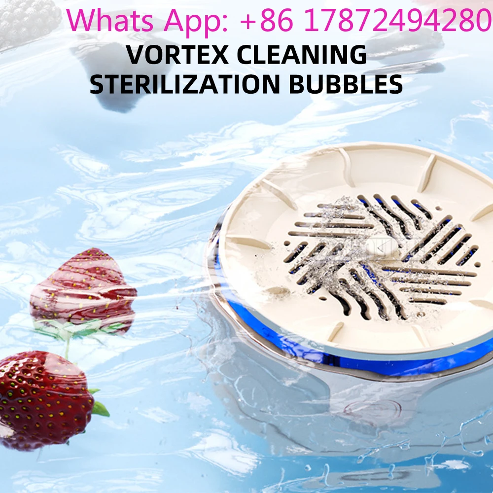Kitchen Vegetable Fruit Cleaning Machine Food Purifier Sterilization Pesticide Removal Automatic Vegetable Washing Machine