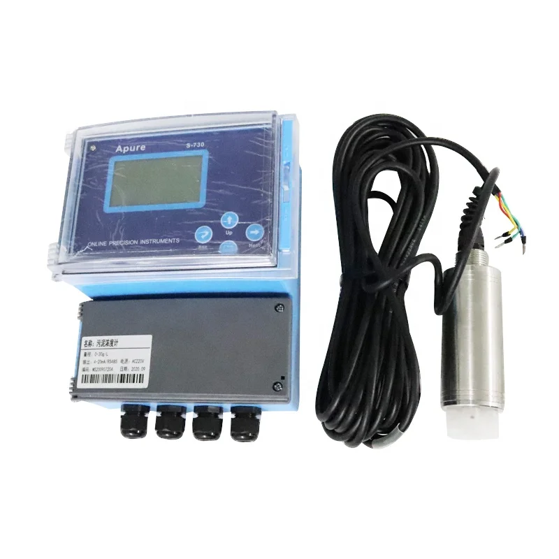 Apure Wastewater Sludge TSS MLSS Total Suspended Solids Meter with Sensor